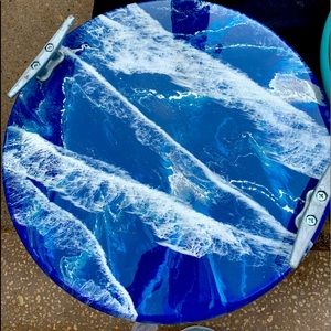 Lazy susan/charcuterie tray in one